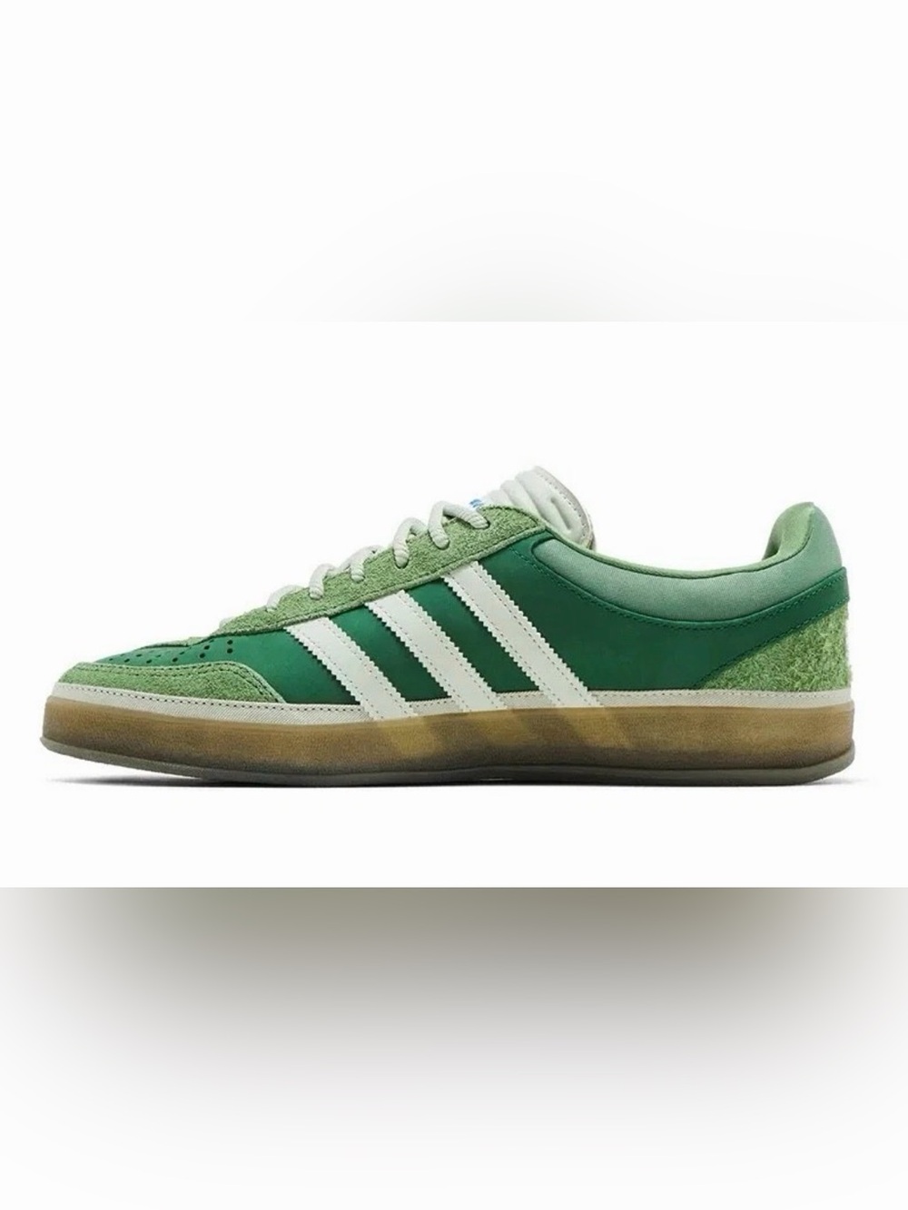 adidas Yunque Green & White Retro Skate Sneaker - Picture 6 of 6
